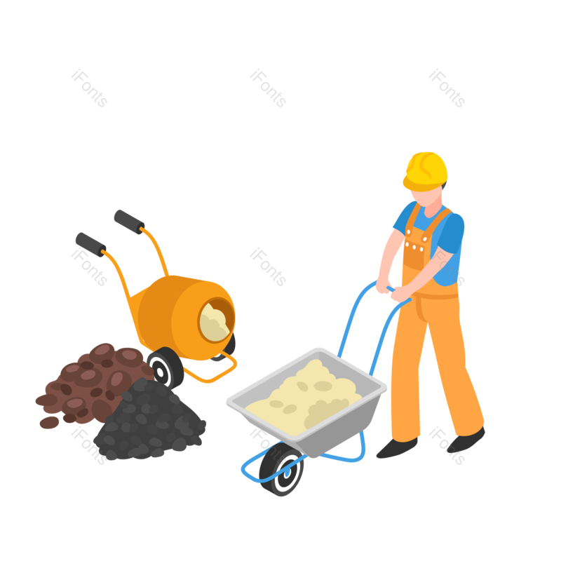 工人图片,安全元素,PNG,免抠素材